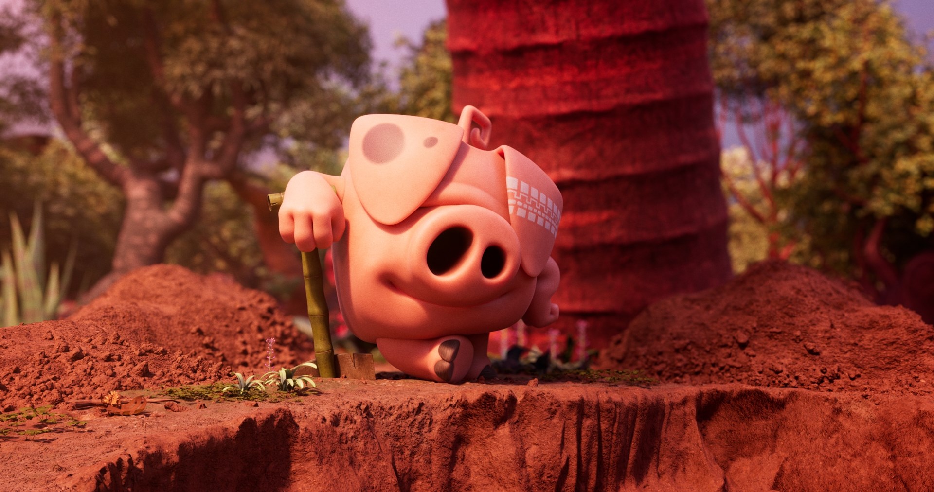 Chickenhare and the Secret of the Groundhog Poster