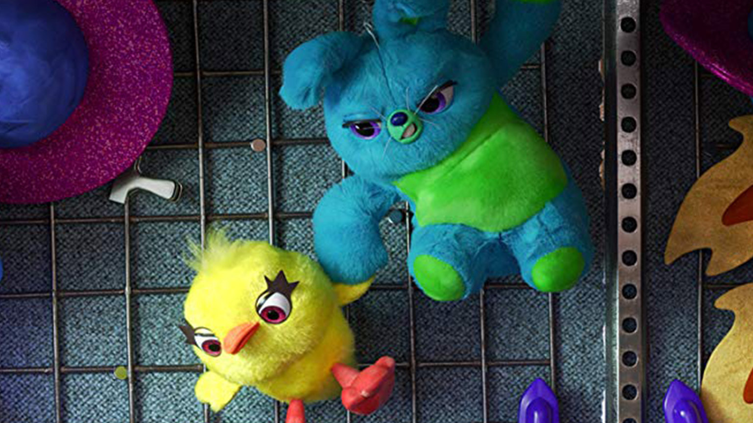 Toy story 4 characters ducky hot sale and bunny